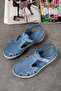 Women's Genuine Leather Closed-Front Orthopedic Sandals - 2