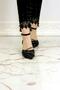 Nicola Women's Stone-Strapped Heeled Shoes - 3