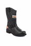 Black Leather Men's Boots & Bootie G1777005303 - 2
