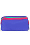 Sport Neon Coral Lavender Two Compartment Pencil Bag 22274 - 2