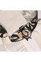 Wolo - Eco-Friendly Black Canvas Shoulder Bag with Piece Pattern - 7