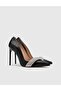 Ulla Genuine Leather Women's Black Stiletto - 5