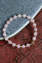 Certified Pink Quartz & Hematite & Zircon Apparatus Natural Stone Bracelet - 2
