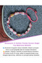 Certified Aquamarine & Helidor Pink Quartz Natural Stone Macrame Bracelet