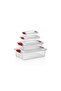 Set of 4 Multi-Purpose Leakproof Storage Containers Food Container Refrigerator Organizer Org-466 - 4