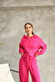 Fuchsia Scuba Modal Women's Tracksuit Set - Seasonal 24583 - 5