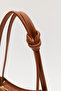 Taba D28 Stylish Daily Women's Shoulder Bag with Single Zipper and Large Internal Volume with Knot Strap Detail - 4