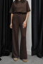 Women's Modal Fabric Short Sleeve Tracksuit Set 3081 - 4