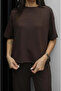 Women's Modal Fabric Short Sleeve Tracksuit Set 3081 - 8
