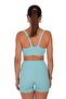 Women's Strappy Sports Bra Mint Green - C904 - 5