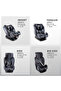 Teknum Evolve 2 Car Seat 0-12yrs with Grey Dad's Diaper Hand Bag - Dark Grey - 6