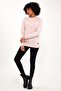 CYCLING COLLAR PINK COMFORT FIT SWEATER (E20-18907) - 2