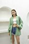 Green Women's Muslin Kimono 100% Cotton - 5