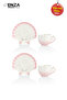 Emerald Set of 2 Pink Porcelain Cups - 6