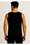 Men's Black Strappy Athlete T-Shirt-D235 - 3