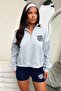 Half Zip Thatsofetch Sweatshirt - Stand Collar Printed Oversize Thick - 4