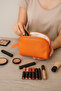 Plain Pattern Makeup Bag - 7