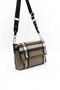 Brown - Black Sp963 Women's Crossbody Bag - 3