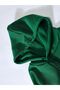Women's Green Oversize Hooded Sweatshirt - 6