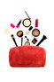 Pabtex Plush Makeup Bag for Women - Soft Textured, Compact and Stylish - 4