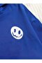 You Must Believe Sweatshirt - Cobalt Blue Printed Oversize Hoodie - 4
