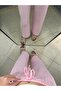 New Product Seersucker Wrap Lace-Up High Waist Trousers 0030 - 3