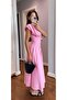 Pinterest Midi Dress Poplin Fabric Gathered Waist Design - 2