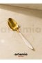Gold Dine White 42 Piece Cutlery Set |   Gold |   6 People |   18/10 Stainless Steel - 3