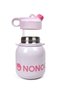 1 Liter Hot Cold Water Pink Thermos with Stainless Steel Mouth and Straw Camping Picnic Food Food 1 Lt School - 9