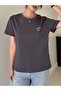 Sunshine 1982 Single Jersey T-Shirt - Smoke Printed Oversize Crew Neck Short Sleeve T-Shirt - 3