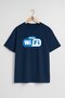 Oversize Free Wi-Fi Chest Design Unisex T-Shirt