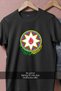 Oversize Azerbaijan Soviet Socialist Republic National Emblem Designed Unisex T-Shirt - 2