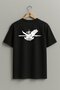 Oversize Sat - Underwater Assault Commando Unisex T-Shirt with Pocket and Back Design - 2