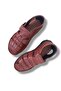 Gr0168 Genuine Soft Leather Inside and Outside Non-Slip Sole Anti-Sweat Anti-Wound Men's Sandals - 5