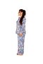 Co-Ord Set – Blue, White and Multi-coloured Printed Shirt and Pant. - 3