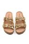Gold Women's Slippers K 04185018387 - 2
