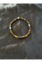 Tiger eye & hematite natural stone men's bracelet - 2