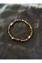 Tiger eye & hematite natural stone men's bracelet - 4