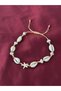 Elevator Anklet with Sea Star Seashell and Pearl