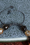 Certified Smoky Quartz & Citrine Natural Stone Macrame Bracelet - 5