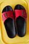 Orthopedic Red Women's Slippers - 7