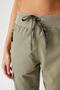 Women's Khaki Cargo Pocket Jogger Pants with Elastic Waist and Legs Cargo - 4