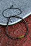 Certified Hematite & Jade Natural Stone Macrame Bracelet - 3