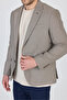 Martinelli Men's Mink Small Patterned Polyviscose Fabric Sports Blazer Jacket - 3