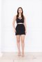 Women's High Waist Black Shorts Skirt Swimsuit