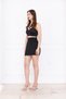 Women's High Waist Black Shorts Skirt Swimsuit - 4