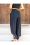 Women's Shalwar Trousers 100% Cotton Mesh Linen Woven Bohemian Style - 8