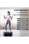 Fitness Vibration Plate with Bluetooth Speaker, Resistance Bands, 400 lb Max Load - 4