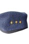 Military Fashion Navy Blue Beret Unisex (Size S) Zero Product - 6