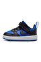 حذاء Court Borough Low Recraft المزود بشريط لاصق وحلقة - Game Royal/White/Black